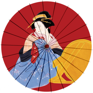 Ombrelle japonaise geisha