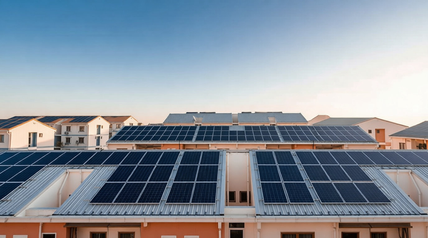 Applications concrètes du toit de l'immeuble à l'usine